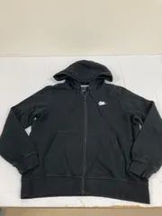 送料無料★NIKE ナイキ★スウェットパーカー　ジップアップパーカー★ブラック　黒★レディース　Lサイズ★ブラック　黒　　#70925scl