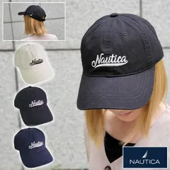 NAUTICA ノーティカ ウォッシュド キャップ 帽子 メンズ レディース コットン CANVAS WASHED 6P CAP
