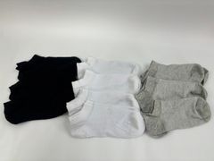【新品未使用】靴下 スニーカー丈 ソックス 10足セット くるぶし　3色セット