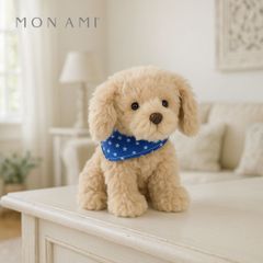 ベントレー ゴールデン ドゥードル S 17cm いぬ | モナミ ぬいぐるみ 雑貨 アート デザイン かわいい ファーストトイ ギフト プレゼント Mon Ami 正規輸入品