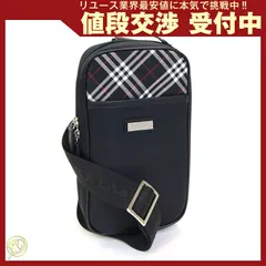 バーバリー ブラックレーベル ボディバッグ ブラック