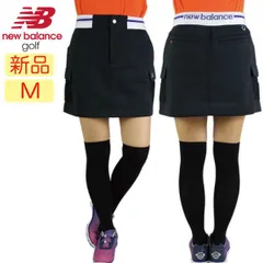 【新品・未使用】ニューバランス Mサイズ 天竺裏フリーススカート ボンデットスカート ストレッチ 012-1234509 ゴルフスカート ゴルフウエアnewbalance golf