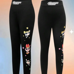☆輸入☆パワーパフガールズ　powerpuff girls スパッツ　レギンス