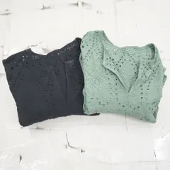 ◇ 《 ViS ビス まとめ売り2点セット サイズFのみ ブラウス カットソー レディース 》 P  【1308040003937】