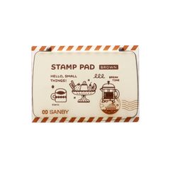 サンビー スタンプパッド eric STAMP PAD vol.2 ブラウン SPE-BR22