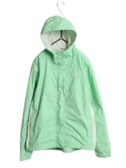 【お得なクーポン配布中!】 ノースフェイス HYVENT マウンテンパーカー ジャケット レディース L 古着 アウトドア ブルゾン ナイロン フルジップ ツートン パッカブル