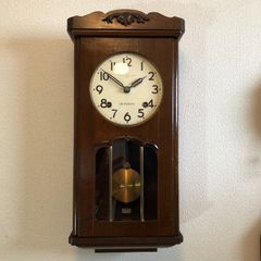 昭和レトロ 精工舎 宮型本打ち掛時計  オーバーホール済 稼働品