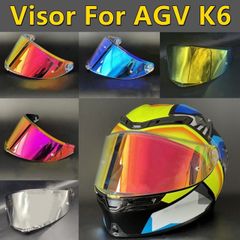 AGV K6/K6S対応 電鍍ミラーシールド 日夜兼用 ヘルメットバイザーk6 AGV K6/K6S対応 電鍍ミラーシールド 日夜兼用 ヘルメットバイザーk6