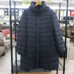 23区 ニジュウサンク シレータフタロングダウンコート 46 ブラック レディース