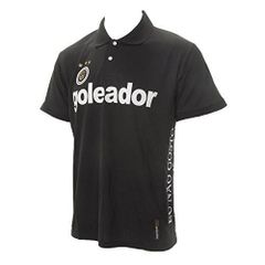 ゴレアドール(goleador) サイドメッセージ プラ ポロシャツ G-1804-91 ブラック Sサイズ