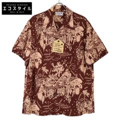 SUN SURF サンサーフ 【新品】SS32940 ALOHA SAILORS RAYON 半袖アロハシャツ/ L