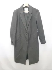 ◇ ⊇ CIAOPANIC TYPY ヘリンボーン 長袖 ロング チェスターコート サイズM ダークグレー系 レディース E  【1506250009583】のサムネイル