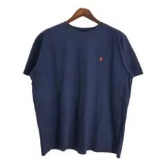 Polo by Ralph Lauren ポロ ラルフローレン ワンポイントロゴ 半袖Ｔシャツ ネイビー(メンズ XL)中古 古着 U1379のサムネイル