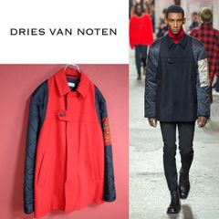 DRIES VAN NOTEN チェックピーコート ドリス archive - メルカリ