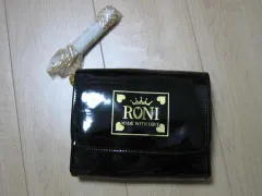 RONI ロニィ ロニ ロニー 子供服 女の子 女児 2way ショルダー バッグ ミニサイズ 黒 約 100cm 110cm 120cm 130cm 140cm 150cm ★5 新品 未使用 キッズ 【中古】 ユーズド ガールズ リサイクル 古着 子ども服のサムネイル