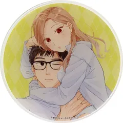 【中古】コースター 芹川優愛＆久保田柊介 アクリルコースター 「コミックス 初恋狂い 弟だと思ってた幼なじみに激重感情を(※カラダで)浴びせられてます 第2巻」 書泉有償特典