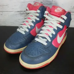 NIKE DUNK HIGH ナイキ ダンク ハイカット 23.5cm レッド ネイビー 赤 紺 318676-401 L05854
