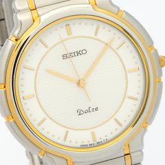 ★良品 SEIKO セイコー ドルチェ 5E31-6B20 QZ 動作品 コンビ