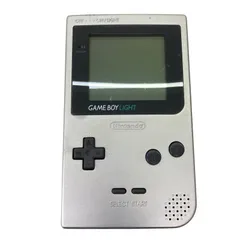186000 ジャンク品 Nintendo 任天堂 ニンテンドウ Nintendo GAME BOY LIGHT MGB-101  シルバー ライト