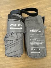 Wpc.IZA コンパクト　イーザ　グレー　晴雨兼用日傘 折りたたみ傘　新品