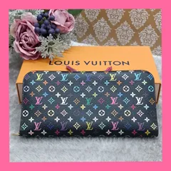 《 LOUISVUITTON 》　ルイヴィトン　モノグラム　マルチカラー　ポルトフォイユ　アンソリット　グルナード　M93754　長財布　ロングウォレット　廃番商品　ピンク系　保存箱付　送料無料・匿名配送・最短即日発送いたします！　631