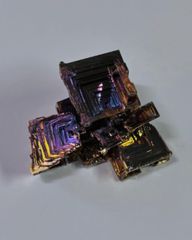 ビスマス結晶　金紫