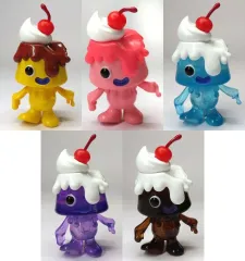 【中古】トレーディングフィギュア 全5種セット 「LIVING DEAD PUDDING & LIVING DEAD JELLY カプセルトイ版」