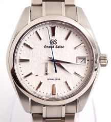 定価90万 美品 GRAND SEIKO(グランドセイコー) スプリングドライブ SBGA211 ヘリテージコレクション パワーリザーブ チタン スノーフレーク 軽量
