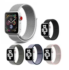 アップルウォッチ Apple Watch バンド ベルト スポーツ 交換 替え ナイロン  交換用バンド 通気性 耐水 おしゃれ 可愛い メンズ レディース