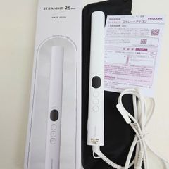 M0429I1 TESCOM テスコム マイナスイオンストレートアイロン TR360A ホワイト 通電確認済み