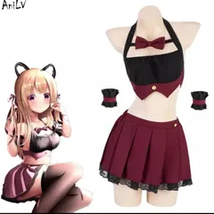 【新作☆新品❗❗】セクシー誘惑小悪魔♥️バレンタイン　コスプレ　４点