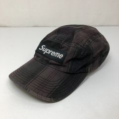 Supreme シュプリーム Plaid Camp Cap チェック柄 キャンプキャップ