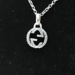 【中古】GUCCI グッチ 455535J84000811 インターロックG ネックレス Ag925 SV925 レディース ユニセックス 記念日 誕生日 プレゼント 日常使い 旅行用 A2401284【無料ギフトラッピング承ります】