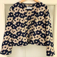 AD1999 ローブドシャンブル コムデギャルソン 丸襟カーディガン 網ニット THE BEATLES COMME des GARCONS ビートルズコムデギャルソン