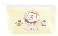 【中古】食玩 雑貨 4.ねこ 「すみっコぐらし カラフルクリアポーチ」