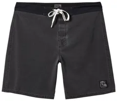 【送料無料】 クイックシルバー メンズ ハーフパンツ・ショーツ ボトムス Quiksilver Men's Original Straight Leg Premium 18 in. Boardshorts Black