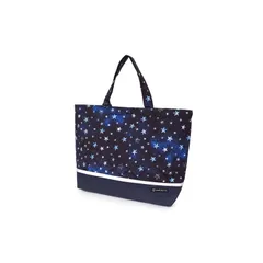 COLORFUL CANDY STYLE マチ付きキルティングレッスンバッグ(ループ付き) リフレクター付き 撥水タイプ スターリングシルバー はっ水 軽量 汚れにくい シワ防止 男の子 NM282800 0