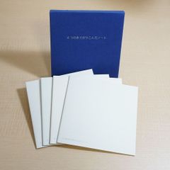 【公式】4つの糸でおりこんだノート　ブルーのサムネイル