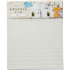 アール モザイクタイルシールL ホワイト MT-102