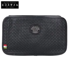 Orobianco オロビアンコ 【美品】VINCENTE ヴィンチェンテ メッシュ調エンボスレザー/ナイロン