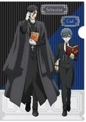 【中古】クリアファイル 3.セバスチャン・ミカエリス＆シエル・ファントムハイヴ A4クリアファイル 「黒執事 -寄宿学校編-」