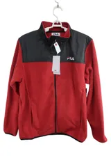 【未使用品】FILA GOLF(フィラゴルフ) ブルゾン 黒赤 メンズ LL ゴルフ用品 2409-0462 新品