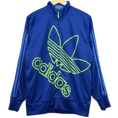 adidas アディダス オールドアディダス トレフォイル トラックジャケット 古着