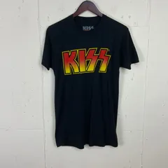 KISS キッス　バンドTシャツ　古着　黒 ブラック　Ｌサイズメキシコ製　f250627001
