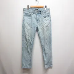 ユニクロ UNIQLO ウルトラストレッチ スキニーフィット ジーンズ 32 ブルー デニム パンツ ジッパーフライ