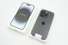 iPhone14 Pro 256GB スペースブラック MQ0Q3J/A 未使用品♪【全額返金保証／全品決算セール開催！最大70%OFF】