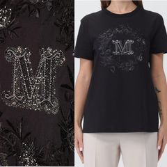 【新品未使用】MAX MARA タヴェルナ コットンTシャツ　S 楽天市場】Max Mara マックスマーラ Tシャツ トップス