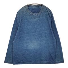 45R/45rpm インディゴ 日本製 サイズ3 コットン 長袖Ｔシャツ カットソー ロンＴ ネイビー レディース フォーティーファイブアールピーエム【中古】5-0728M△のサムネイル