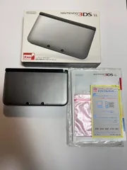 Nintendo 任天堂 3DSLL ジャンク シルバー ブラック SPR-001