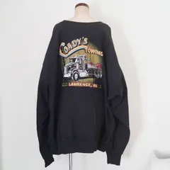 【Champion】Reverseweave Sweatshirt - COADY’S TOWING Truck Print(2000's)